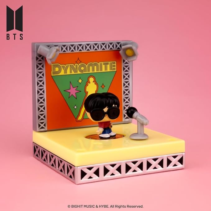 Funko Pop! Bitty Stages: BTS - Dynamite - J-Hope - Collectable Vinyl Figure - Gift Idea - Official Merchandise - Toys for Kids & Adults - Kpop Fans