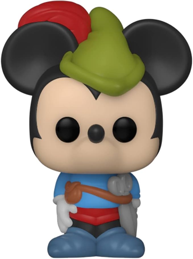 Funko Bitty POP! Disney - Minnie, 4-Pack - Minnie Mouse (red Dress), Daisy Duck, Donald Duck and A Surprise Mystery Mini Figure - 0.9 Inch (2.2 Cm) Collectable - Stackable Display Shelf Included
