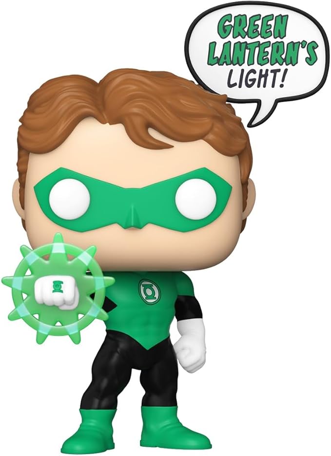 Funko Pop Heroes: DC - Green Lantern - (Beware),- (Glow-in-The-Dark) - DC Comics - Collectable Vinyl Figure - Gift Idea - Official Merchandise - Toys for Kids & Adults - Superheroes Fans