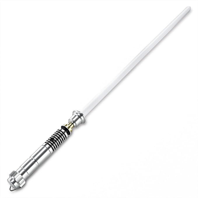 Upgrade App Control LK Dueling Lightsaber, Smooth Swing 34 Sound Effects 12 Light Effects, 16 Colors and Infinite Change Metal Light Saber for Adults (Pixel-LK)