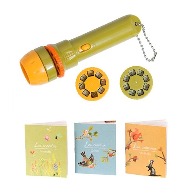 Storybook Torch - Garden Theme with 3 Mini Books