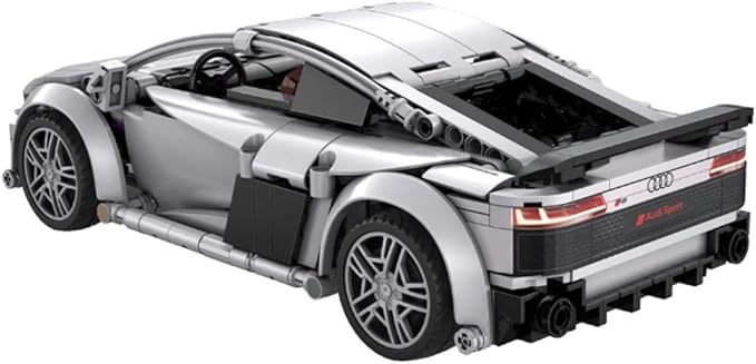 CADA Audi R8 Coupé - 536 Pieces - Sports Car in Scale 1:14 - App + RC - (DeQuBe 927DE57012)