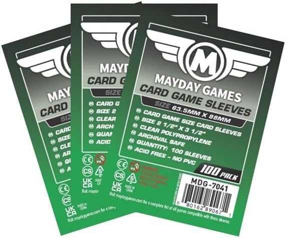 Mayday Games Emberleaf Standard Compatible Card Sleeve Bundle