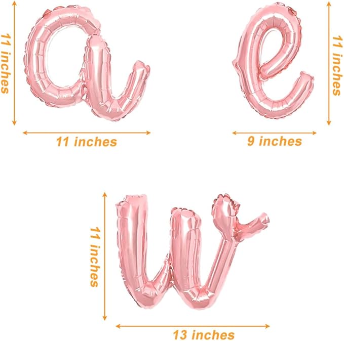 Birthday Party Balloons Yee Haw Balloons Rose Gold Yee Haw Banner for Western Cowgirl Birthday Decorations