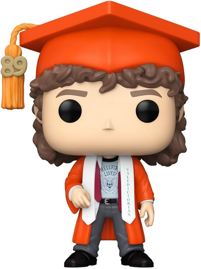 Funko Pop! TV: Stranger Things - Dustin Henderson - Collectable Vinyl Figure - Gift Idea - Official Merchandise - Toys for Kids & Adults - Fantasy Fans - Model Figure for Collectors and Display