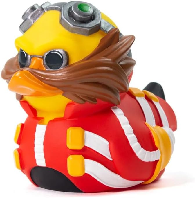 TUBBZ Boxed Edition Dr Eggman Collectible Vinyl Rubber Duck Figure - Official Sonic The Hedgehog Merchandise - Action TV, Movies & Video Games