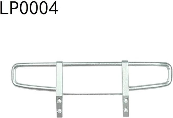 RC Spare Part for LDRC for LD-P06 for Unimog Metal Front and Rear Bumper for Chassis Armor 1/12 RC Truck Car Upgrade Parts Replacement Accessories(Front Upper Bumper 4)