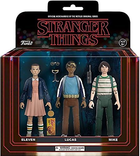Funko Action Figure: Stranger Things 3Pk Pack 1 Collectible Action Figures
