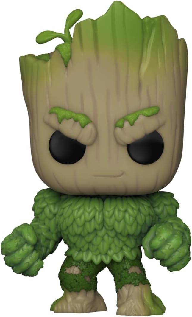 Funko POP! Marvel: We are Groot - Hulk - Groot Shorts - Collectable Vinyl Figure - Gift Idea - Official Merchandise - for Kids & Adults - TV Fans - Model Figure for Collectors and Display