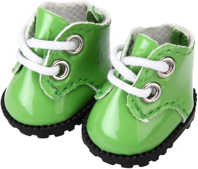 3 Pairs of Doll Shoes Suitable for 17cm Dolls, 3 Colors Suitable for Different Clothing Styles, 17cm Doll Accessories (Colors E)