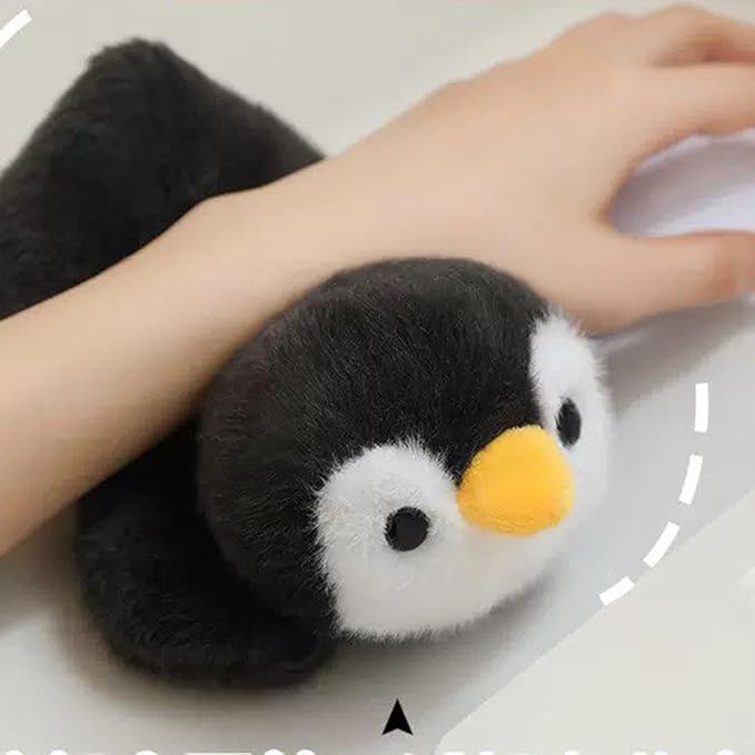 Penguin Stuffed Animal Cute Plush Doll Toy 8 inch for Girls Boys Christmas(pa Penguin Black)