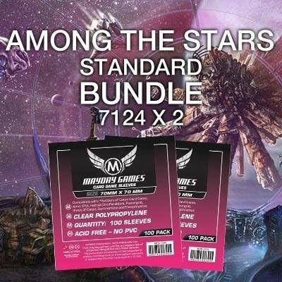Mayday Games "Among The Stars Game Accessory- Standard Card Sleeve Bundle