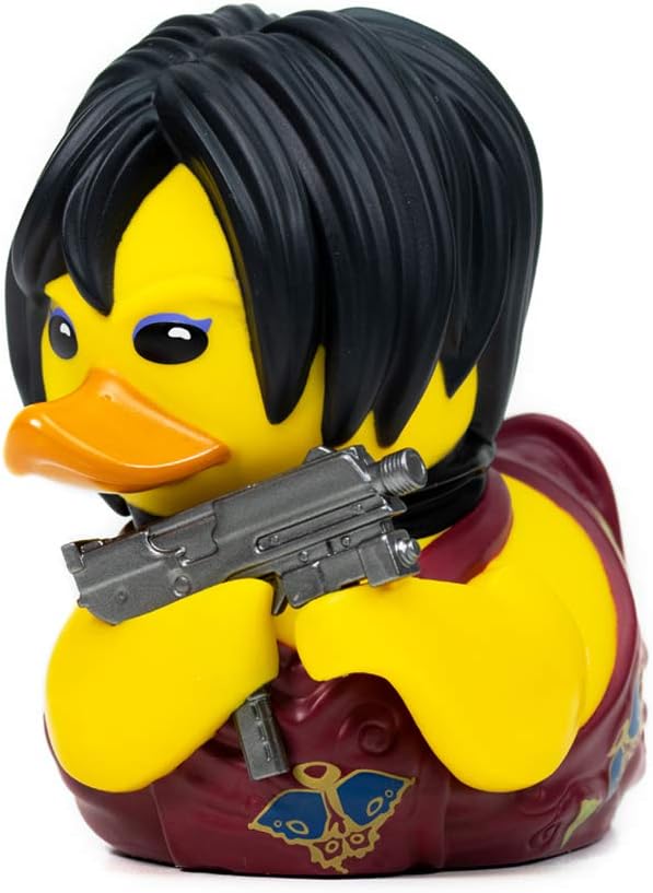 TUBBZ Ada Wong Vinyl Rubber Duck Figure – Official Resident Evil Merchandise – Horror PC & Video Games