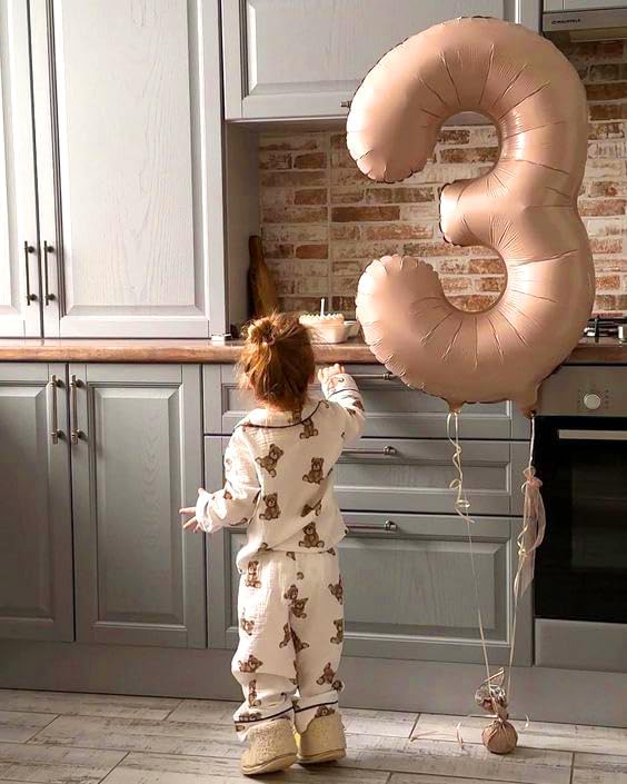 40 Inch Light Brown Numbers 9 Balloon, Balloons Decorations for 9 19 90 Birthday Party, Engagement, Wedding, Graduations, Photo Shoot Supplies
