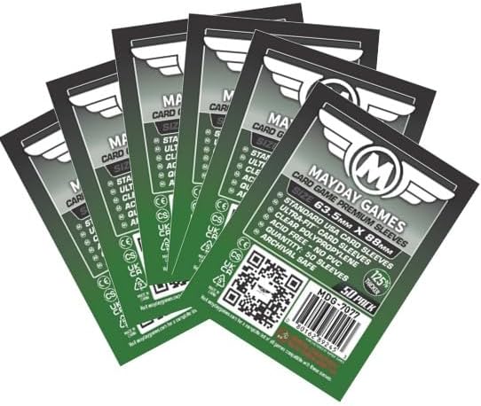 Mayday Games Heroes of Might & Magic III: The Board Game -Premium Compatible Card Sleeve Bundle