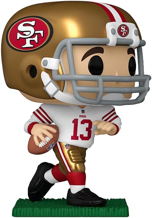 Funko Pop! Football: 49ers - Brock Purdy Vinyl Figure Bundled with Box Protector