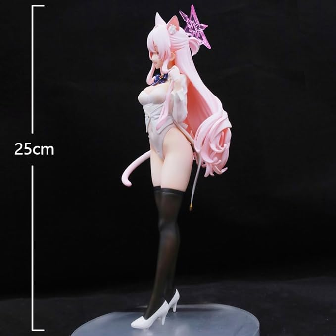 Kiyosumi Akira Figure Statue Bunny Girl Figure 9.84" Standing Pose Anime Figurine Kiyosumi Akira Action Figures Collectibles Desktop Decoration