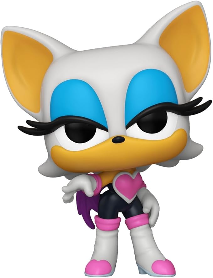 Funko Pop Games: Sonic - Rogue The Bat - Rouge - Sonic The Hedgehog - Collectable Vinyl Figure - Gift Idea - Official Merchandise - Toys for Kids & Adults - Video Games Fans