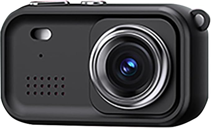 Kids Camera, 1080P HD Digital Camera for Boys and Girls, Birthday Toy, for Kids Age 3 4 5 6 7 8 9 10 with 4GB SD Card, Pictures & Videos Recording (Black)