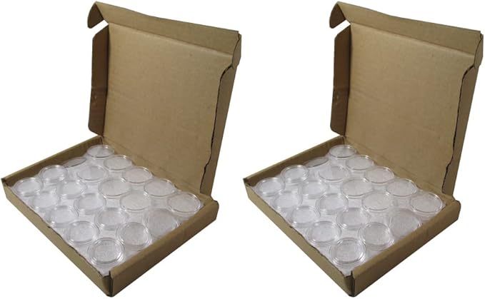 Guardhouse 22mm Direct Fit Coin Capsule for ¼ Ounce American Gold or Platinum Eagle or Other Similar Sized Coins Pack of 100