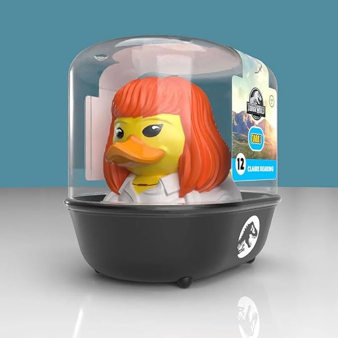 TUBBZ First Edition: Jurassic World Rebirth - Claire Dearing Cosplaying Rubber Duck Vinyl Figure