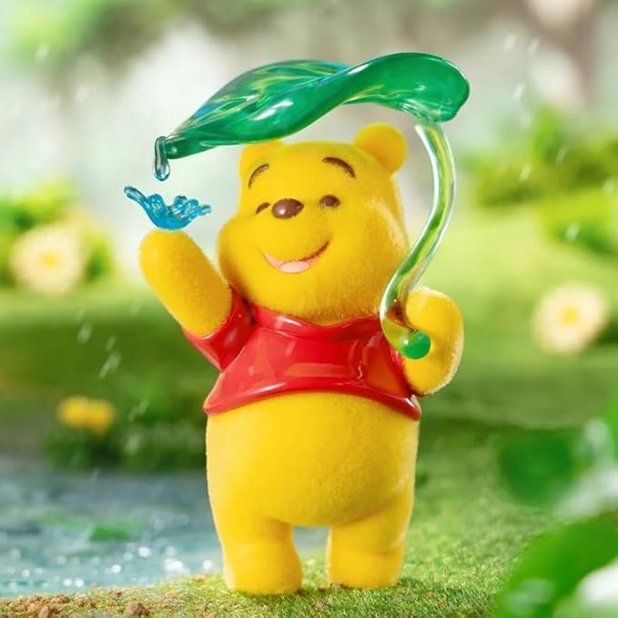 MINISO Winnie The Pooh Blind Box Happy Hour Series Blind Box Cute Desktop Ornaments Gift Collection Random One Piece