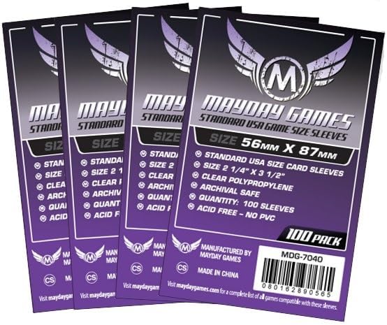 Mayday Games Heat: Pedal to The Metal -Standard Compatible Card Sleeve Bundle