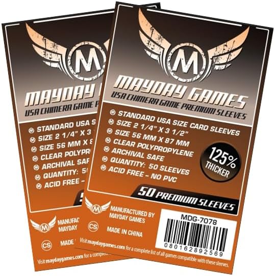 Mayday Games Machines to The Sky -Premium Compatible Card Sleeve Bundle