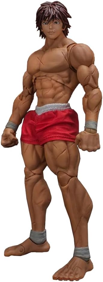 Hanma/Hanma Yujiro Figure Muscle Man Fighting Ultra-Movable Model with Changeable Parts Ornaments