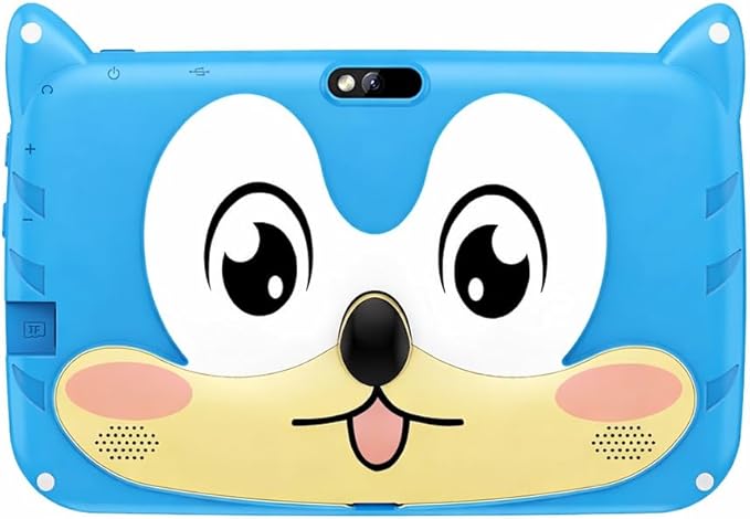 7 Inch Kids Tablet Android 13, WiFi Tablet for Children, 4GB RAM 64GB Storage, Dual Camera, Parental Control, Learning & Entertainment Tablet for Kids (Blue)