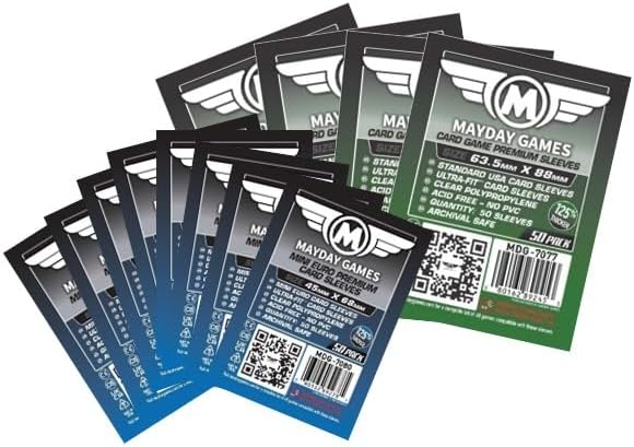 Mayday Games Gloomhaven: Jaws of The Lion -Premium Compatible Card Sleeve Bundle
