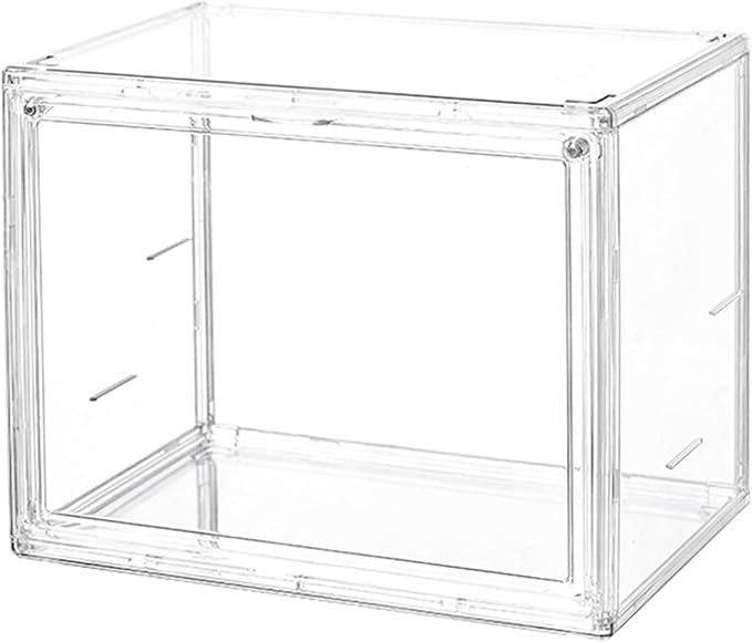 Display Case for Collectible Action Figures And Toy Large Storage Organizers Box With PET Easy Assembly