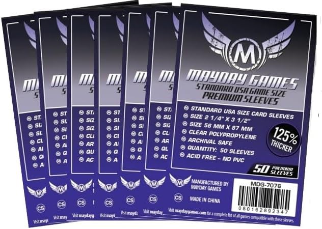Mayday Games Heat: Pedal to The Metal -Premium Compatible Card Sleeve Bundle