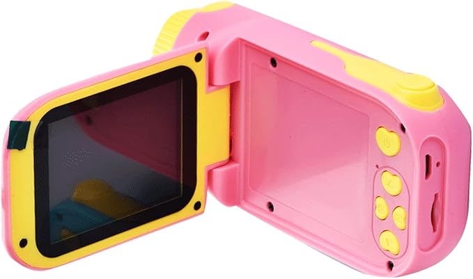 Kids 20 Mega Pixels Mini Digital Camera for Boys Girls, 1080P High Resolution Children Video Camcorder with 2.4" Display Screen, for Kids (Pink)