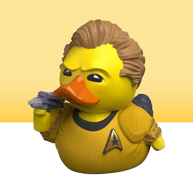 TUBBZ Mini James T. Kirk Collectible Vinyl Rubber Duck Figure - Official Star Trek Merchandise - Sci-Fi TV, Movies & Video Games
