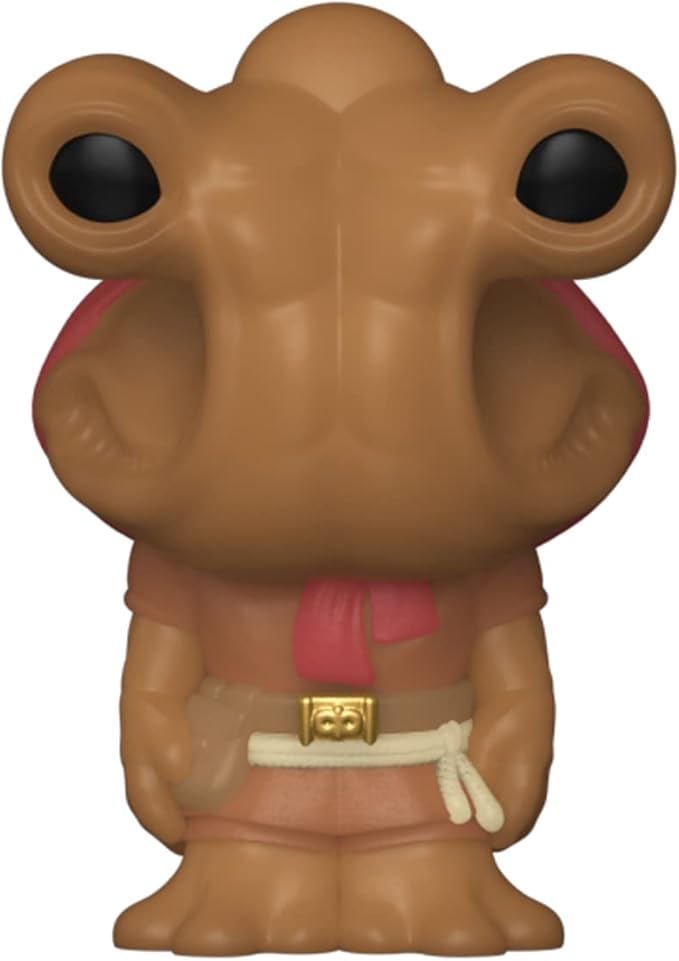Funko Bitty POP! Star Wars - Luke, 4-Pack - Luke Skywalker, OBI-Wan Kenobi, Jawa and A Surprise Mystery Mini Figure - 0.9 Inch (2.2 Cm) Collectable - Stackable Display Shelf Included - Gift Idea