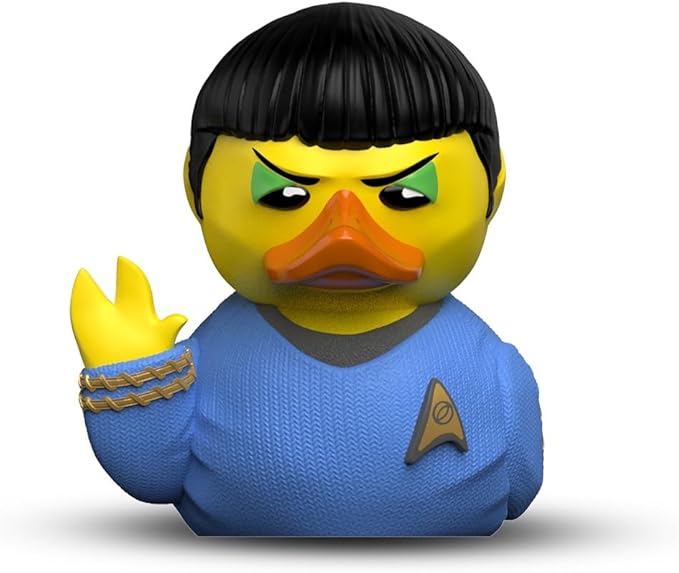 TUBBZ Mini Spock Collectible Vinyl Rubber Duck Figure - Official Star Trek Merchandise - Sci-Fi TV, Movies & Video Games