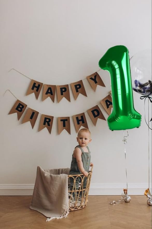 2 Numbers Balloon 40 Inch Dark Green Two Balloon Number Birthday Decor, 2nd 12 21st Party Celebration Decorations Graduations Wedding Baby Shower
