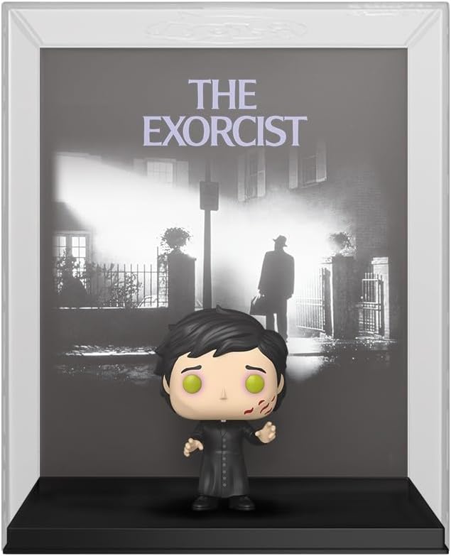Funko Pop! VHS Cover: The Exorcist - Father Karras - Collectable Vinyl Figure - Gift Idea - Official Merchandise - Toys for Kids & Adults - Horror Fans - Model Figure for Collectors