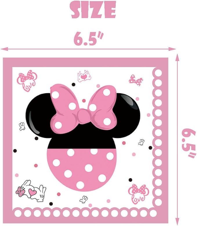 118 Pcs Pink 1st Birthday Party Supplies Girls One Paper Plates Napkins Cups Forks Tablecloth Banner for Girl's 1st Birthday Baby Shower Party Decorations, Serve 20