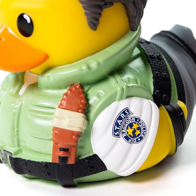 TUBBZ Boxed Edition Chris Redfield Collectible Vinyl Rubber Duck Figure - Official Resident Evil Merchandise - Horror TV, Movies & Video Games