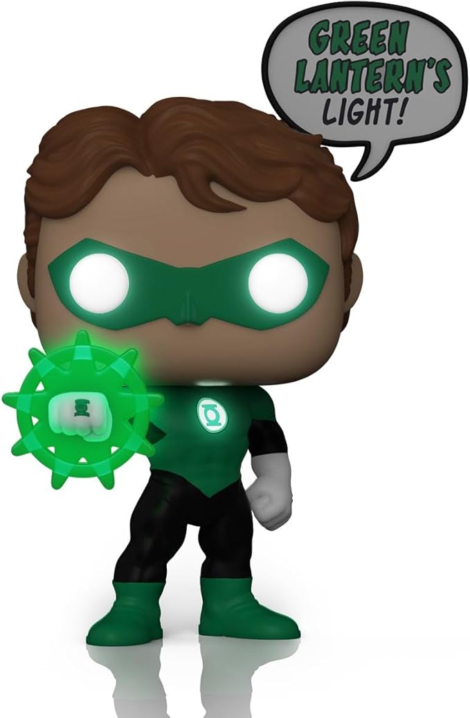 Funko Pop Heroes: DC - Green Lantern - (Beware),- (Glow-in-The-Dark) - DC Comics - Collectable Vinyl Figure - Gift Idea - Official Merchandise - Toys for Kids & Adults - Superheroes Fans