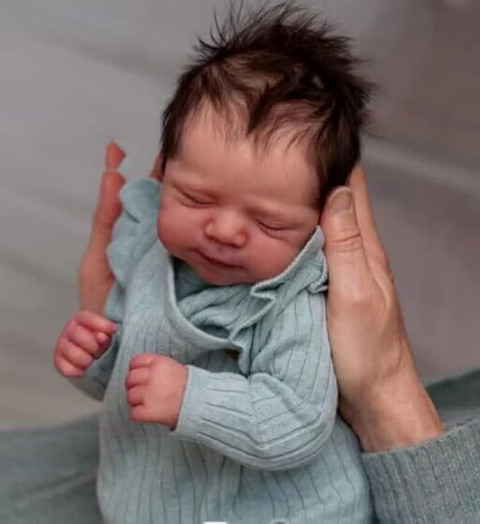 Anano Reborn Baby Dolls 18 Inch Realistic Newborn Sleeping Baby Dolls Girls That Look Real Lifelike Preemie Babies Alive Soft Silicone Reborn Infant Dolls