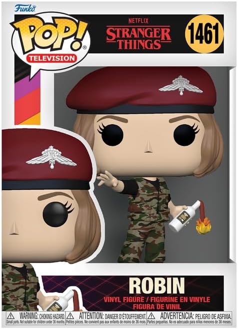 Funko Pop! TV: Stranger Things - Hunter Robin with Cocktail - Collectable Vinyl Figure - Gift Idea - Official Merchandise - for Kids & Adults - TV Fans - Model Figure for Collectors and Display