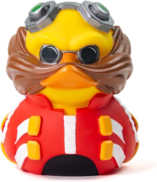 TUBBZ Sonic The Hedgehog Dr Eggman Collectable Duck Vinyl Figure - Official Sonic The Hedgehog Merchandise - TV Movies & Games