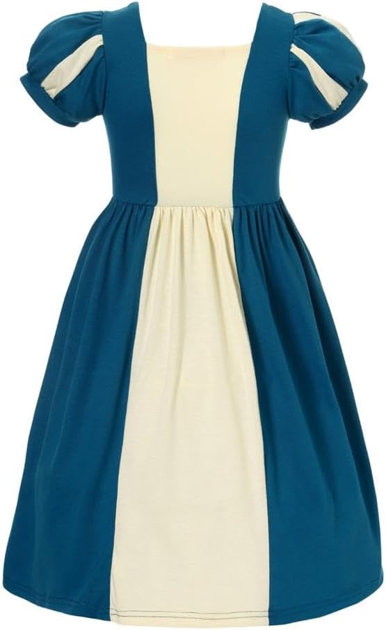Dressy Daisy Toddler Little Girls Princess Dress Medieval Renaissance Outfit Accessories Everyday Casual Playwear Size 2-12