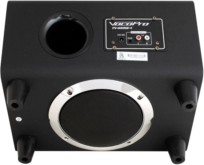 VOCOPRO SmartOke-Pro DSP Karaoke Mixer with Two Wireless Microphones 2.1 Powered Vocal Speaker 100-Watt Built-in Subwoofer for Smart TV and Tablet