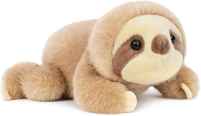 Adorable Sloth Stuffed Animal Soft Sloth Plush Toy Cute Birthday Gifts for Boys Girls Kids Toddlers