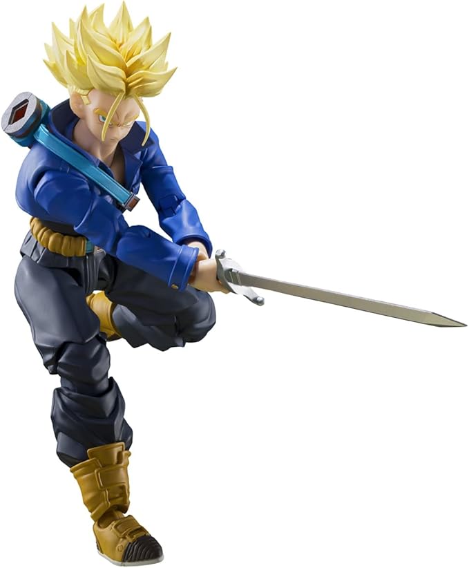 TAMASHII NATIONS - Dragon Ball Z - Super Saiyan Trunks -The Boy from The Future- (Reissue) S.H.Figuarts Action Figure