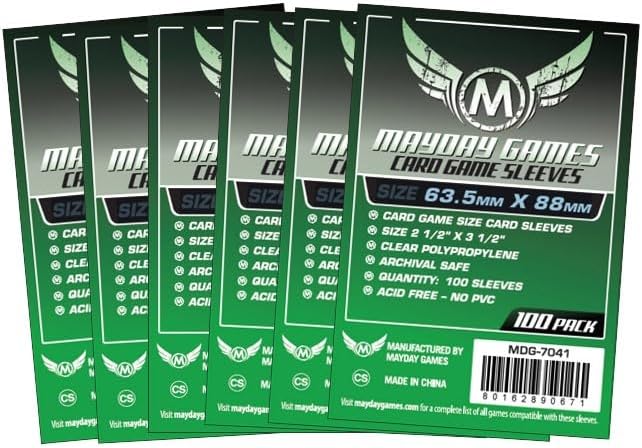 Mayday Games Earthborne Rangers -Standard Compatible Card Sleeve Bundle